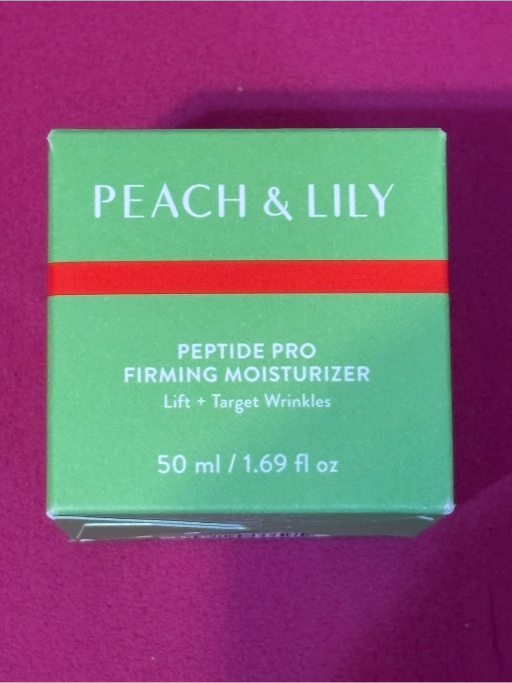 🍑 Peach & Lily Peptide Pro Firming Moisturizer, FULL SIZE with 3 Piece Gift NWT - Picture 2 of 4